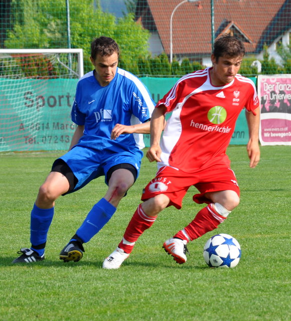 Radim Pouzar (re.) traf zum 3:0-Endstand. | Foto: BRS