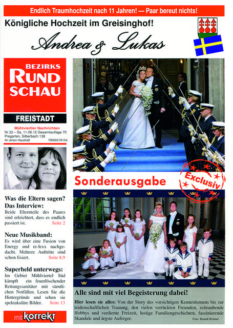 Das kennenlernen hochzeitszeitung