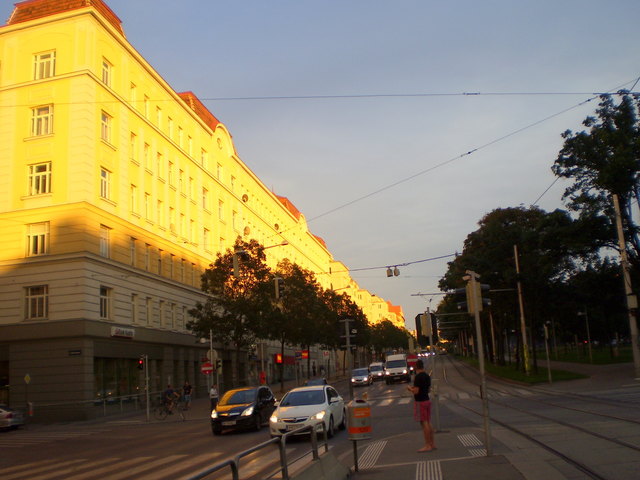 Gewitterstimmung am Margaretengürtel
