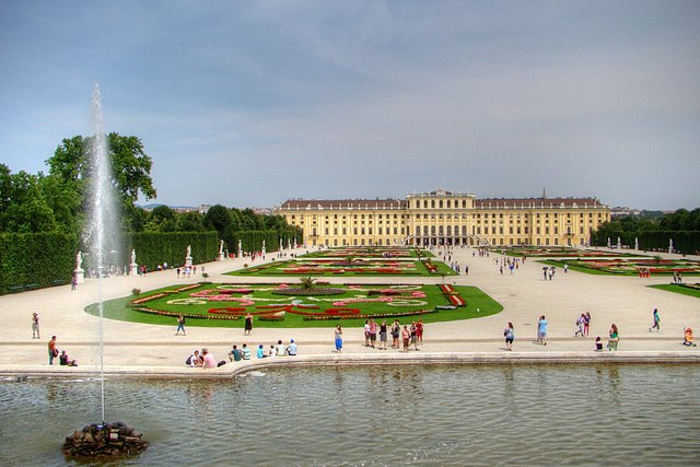 Sommer im Schlosspark Schönbrunn