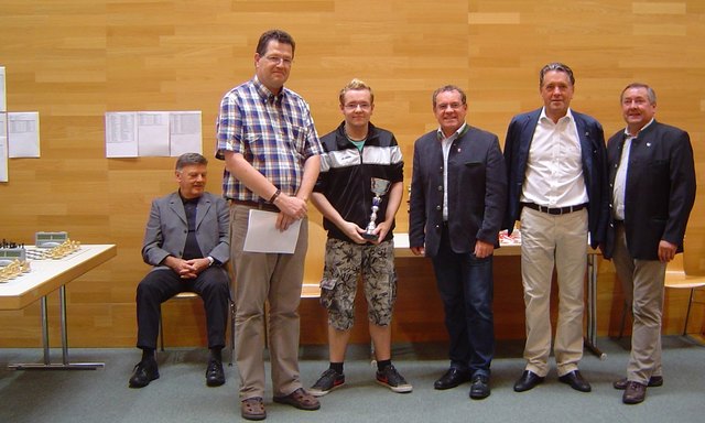 Der Simbacher Fabian Danzer wurde Zweiter im B Turnier
