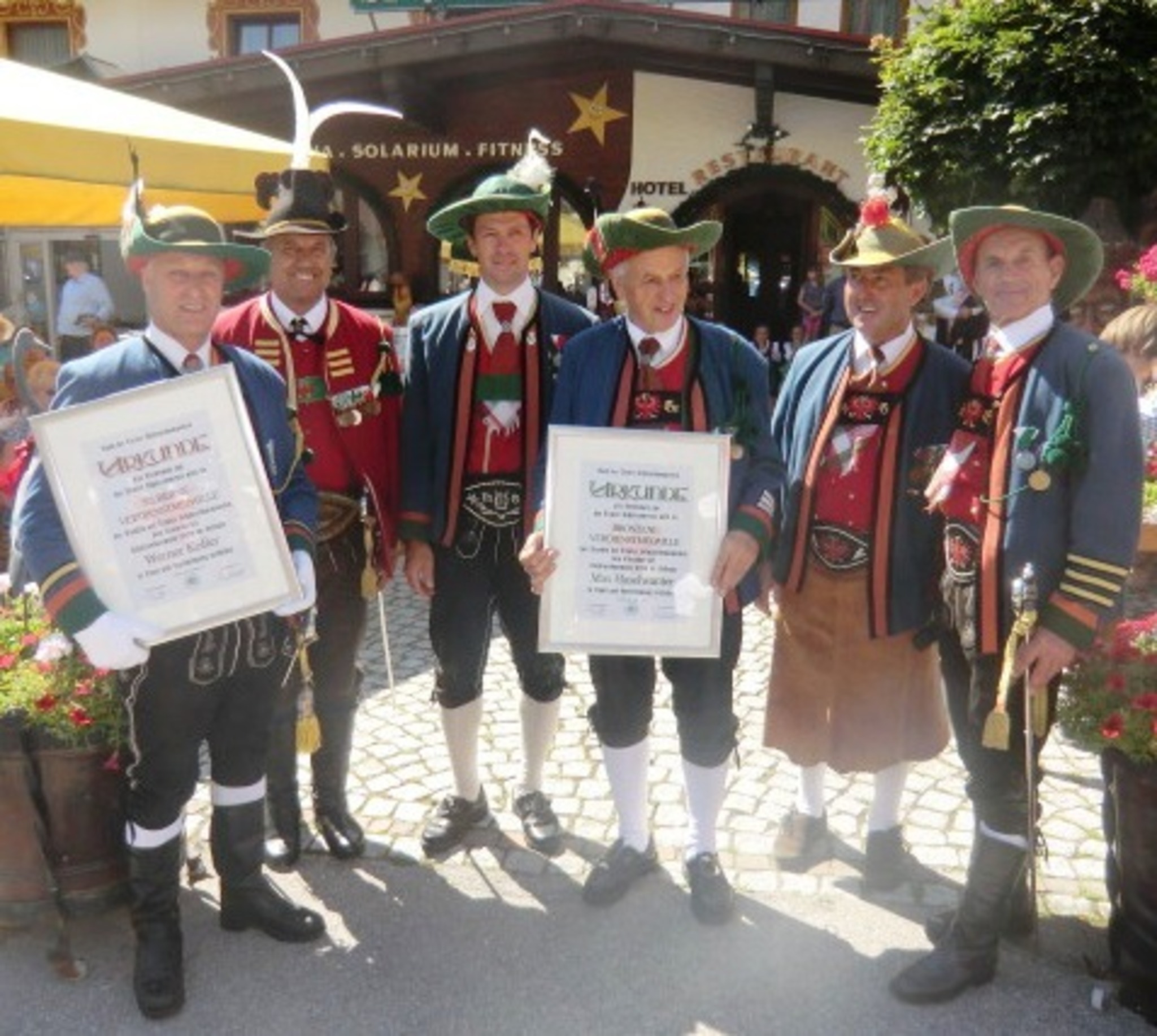 31 Jahre im Dienste der Schützenkompanie Gries im Sellrain Telfs