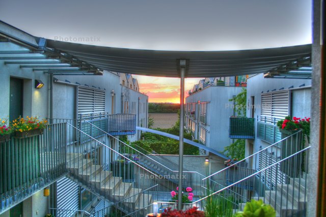 Sonnenuntergang Wien 22