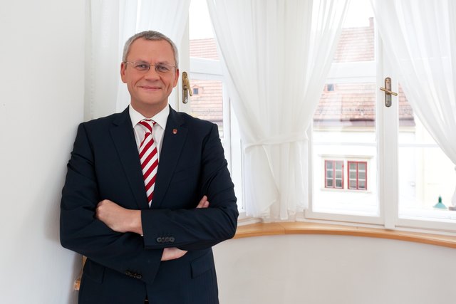 Bürgermeister Thomas Steiner ist für ein „kontrolliertes Wachstum“ von Eisenstadt. | Foto: Stadtgemeinde Eisenstadt