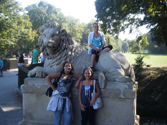 Schöner Sommertag in Laxenburg mit meinen Nichten!