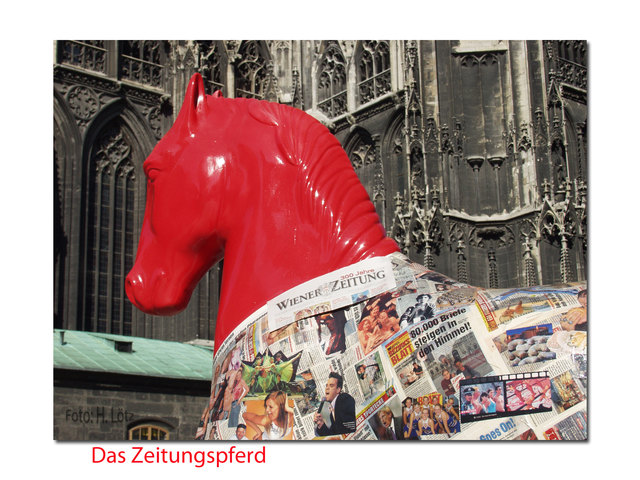 Zeitungspferd, Liebling der Journalisten