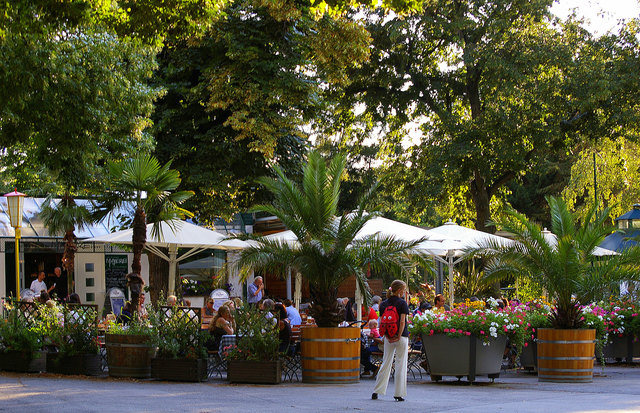 "Mayerei" Cafe Restaurant im Türkenschanzpark Wien-Währing