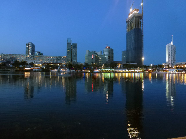 Copa Kagrana am Abend