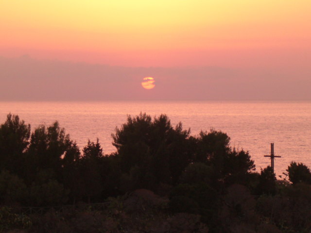 Sonnenuntergang in Tropea