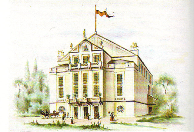 Das Gebäude in der Thaliastraße 1 wurde 1856 als Sommertheater in Ottakring errichtet.