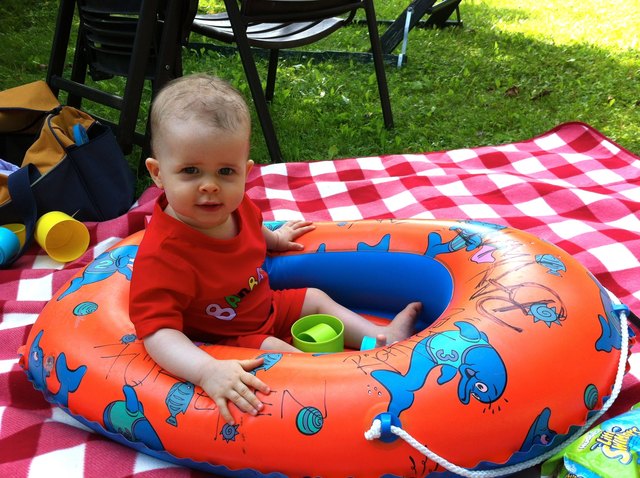 Trockentraining im Garten