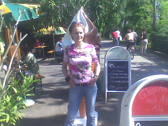 Alte Donau nahe zu Restaurant "Neu Brasil"