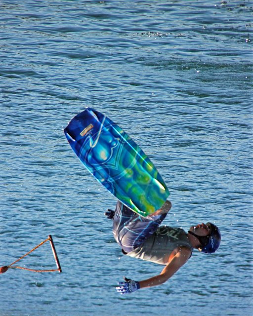 Surfen auf der Neuen Donau