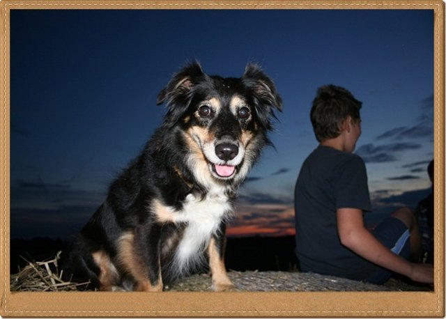 Kormi bei Sonnenuntergang