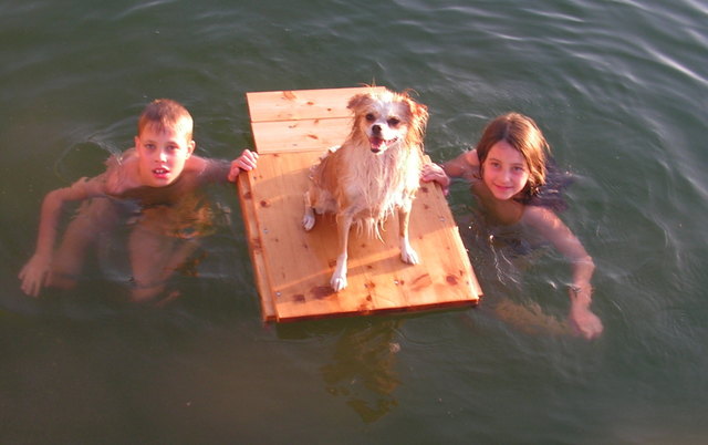 Lucy auf hoher "See"