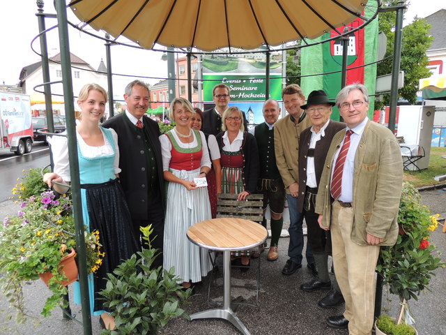 Grieskirchen präsentierte sich am vergangenen Wochenende bei der Ortsbildmesse in Perg. Im Jubiläumsjahr 2013 wird die Stadt Grieskirchen der Gastgeber der Ortsbildmesse sein. | Foto: privat