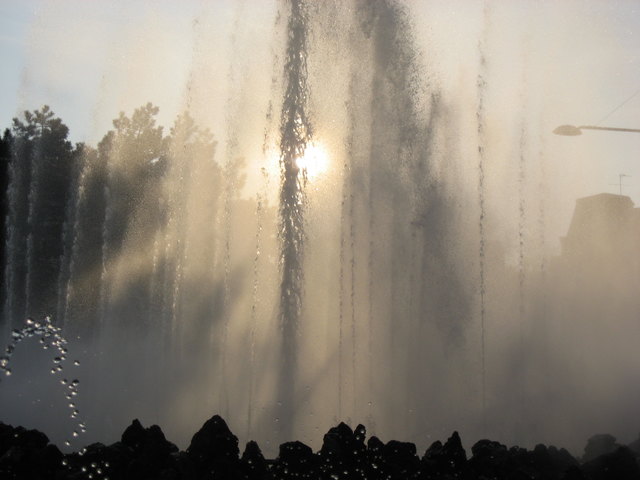 Hochstrahlbrunnen am Schwarzenberplatz