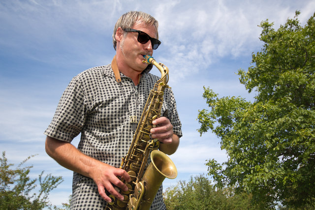 freiluft saxophon konzert in floridsdorf