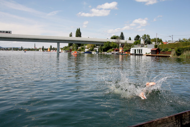 badespaß an der alten donau
