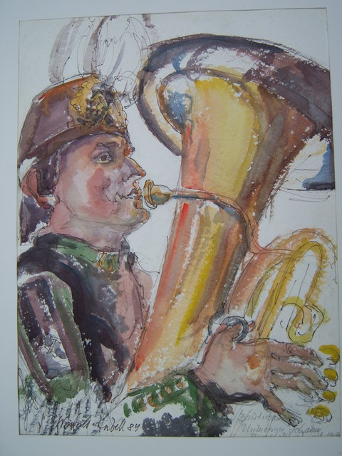 In der Ausstellung wird ein repräsentativer Querschnitt durch das Werk des engagierten und beliebten Künstlers Winfried Aubell gezeigt. | Foto: privat