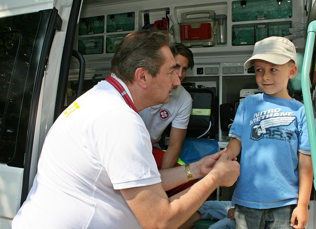 Der Arbeiter-Samariter-Bund (ASBÖ) sorgte am Nivea Familienfest für die medizinische Versorgung