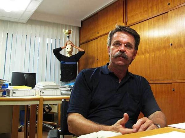 Ein erfolgreicher Unternehmer und versierter Kunstsammler: Erich Wolf