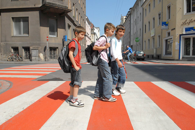 Neue Schutzwege sollen für mehr Sicherheit sorgen. | Foto: Stadt Linz