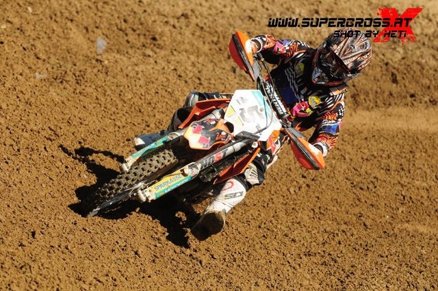 Nicht zu stoppen ist derzeit das 11-Jährige Motocross-Talent Martin Kobler aus Taiskirchen. | Foto: www.supercross.at