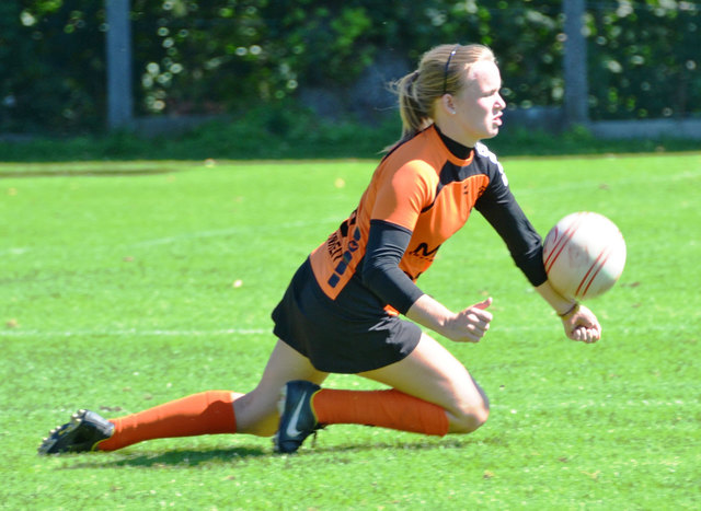 Tanja Gahleitner ist mit ihrem Team Arnreit in der heurigen Saison noch ungschlagen. | Foto: Manfred Lindorfer