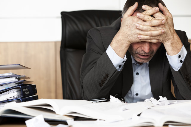 Permanente Überlastung führt zu Arbeitsunfähigkeit.
