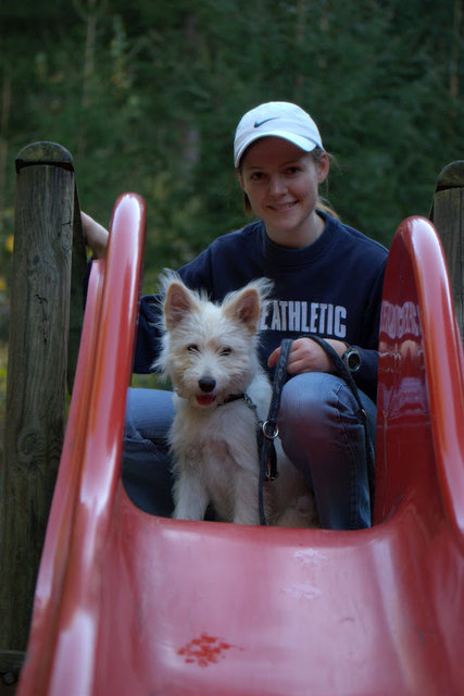 Mein Hund Timmy und ich