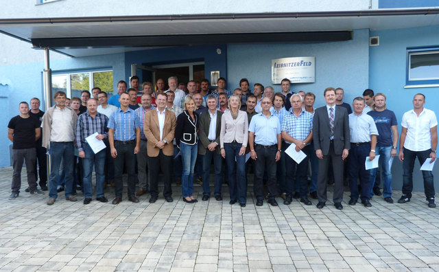 Die 41 TeilnehmerInnen der ersten steirischen Wasserwart – Ausbildung.