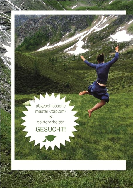 Mit einer wissenschaftlichen Arbeit zum Thema Nationalpark kann man ein Preisgeld gewinnen
