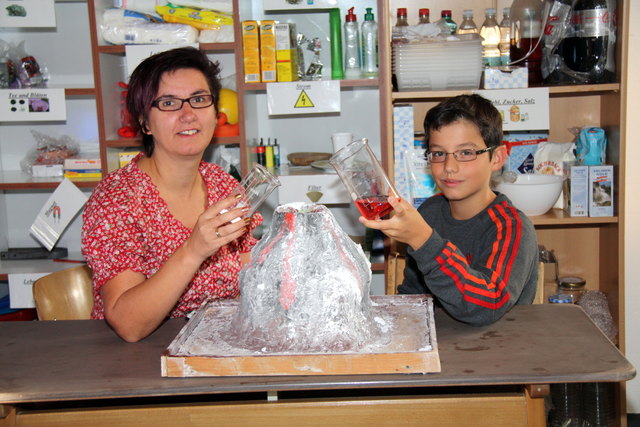 Doris Kurus mit Julian Nenning.