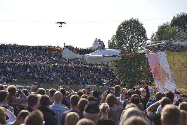 Der Steirer-Stork aus St. Oswald o. E. segelte mit einer tollen Performance der "5 Steirer" auf Platz 2.
