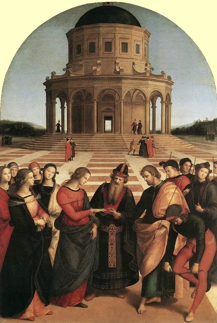 Raffael Sanzio - Die Verlobung Mariens - Sposalizio