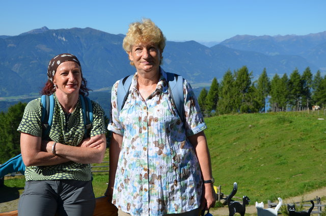 Annamaria Payer (links) ist viel mit ihrer Cousine Anna Maria Schaupp unterwegs
