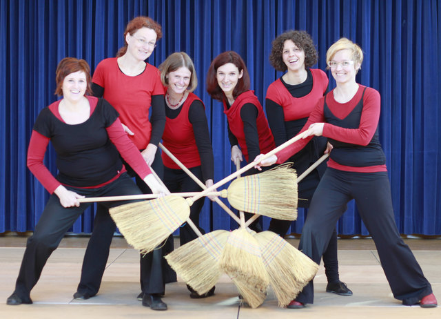 Dagmar Schinnerl, Susanne Brameshuber, Nina Böhmdorfer, Silke Kneidinger, Martina Kroboth-Kolasch und Elke Wöß.