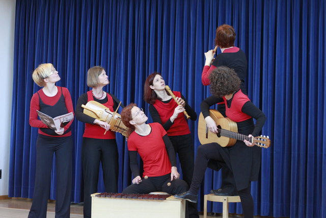 Dagmar Schinnerl, Susanne Brameshuber, Nina Böhmdorfer, Silke Kneidinger, Martina Kroboth-Kolasch und Elke Wöß.
