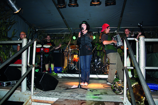 Für gute Stimmung gesorgt: "IRISHsteirisch" beim Sturmfest im Club Cueva in Langenwang.