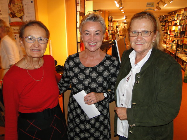 v. l.: Helga Plautz, Christine Brunnsteiner und Hannelore Pircher
