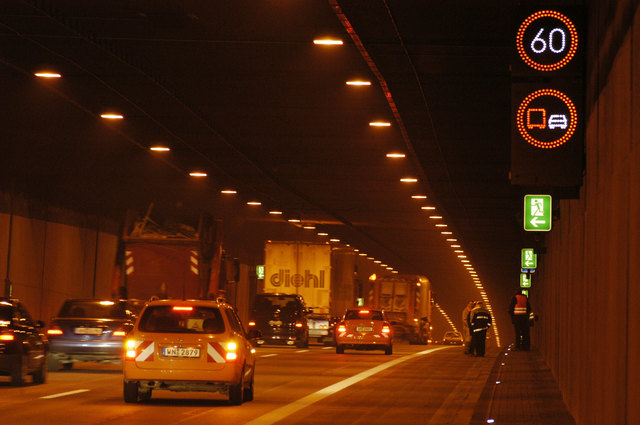 Die Asfinag legt Wert auf Sauberkeit und reiningt die Tunnel