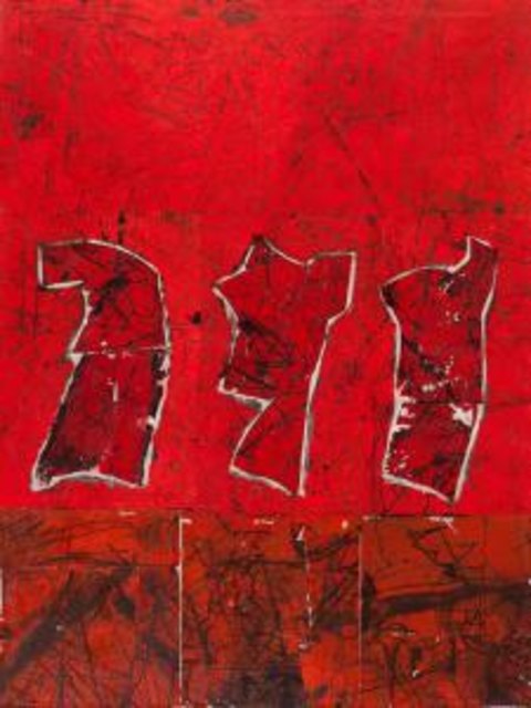 "Torsi" von Valentin Oman, bis Ende Oktober ausgestellt in der Banka Koper