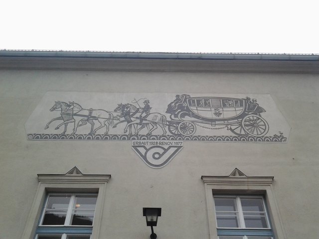 Postgebäude in Gloggnitz
