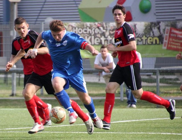 Manuel Szvoboda traf im U23-Spiel dreimal