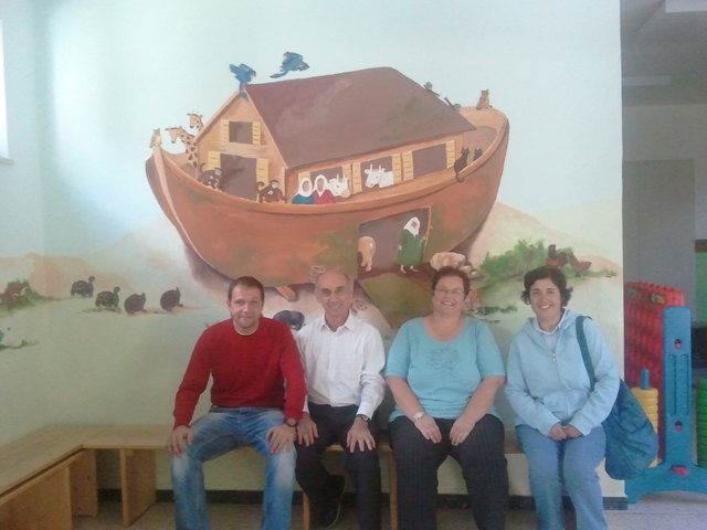 Peter Schonger, Brian Craus, Hildegard Neuner und Marlene Craus unterhielten sich bestens. | Foto: Privat