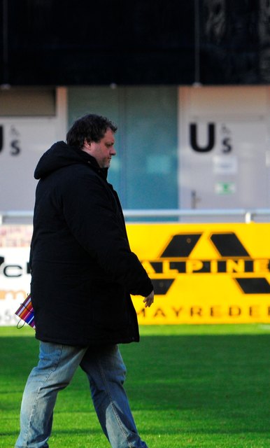 SCS-Trainer Martin Hofbauer durfte sich nach einem spannenden Spiel freuen.