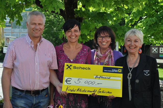 5.000 Euro gab es im Vorjahr für das Kinderschutzzentrum.