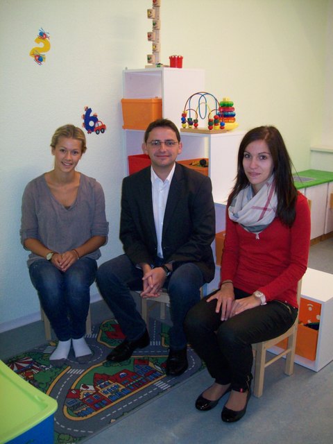 v.l. Anna Stockhammer, Bgm. Karl Mühlsteiger, Romina Eisendle