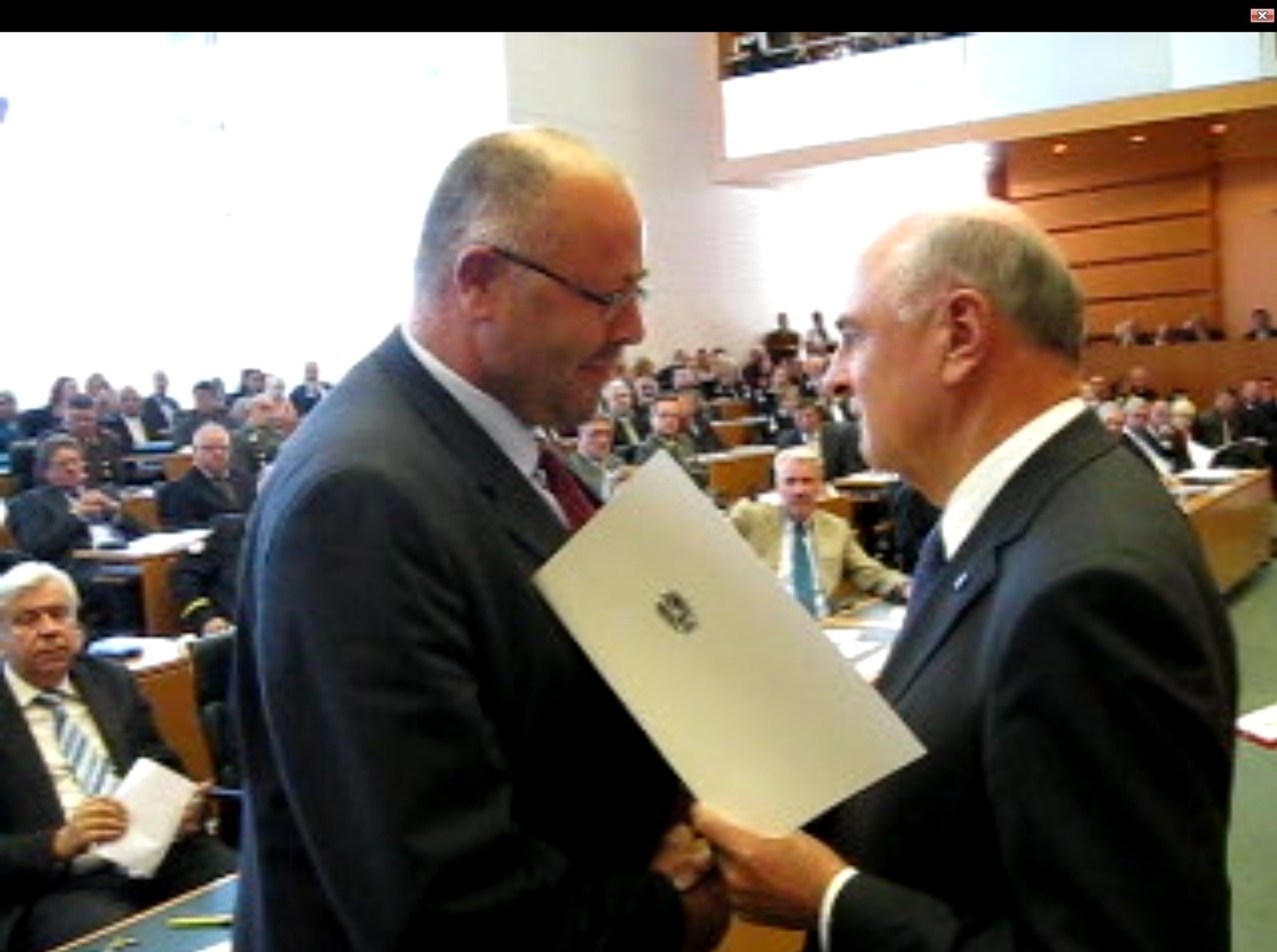 Hermann Ploner erhielt das Goldene Verdienstzeichen der Republik